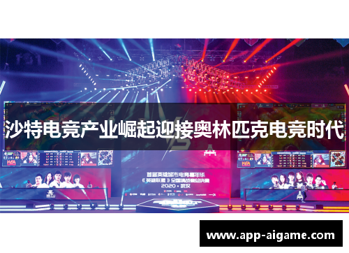 沙特电竞产业崛起迎接奥林匹克电竞时代
